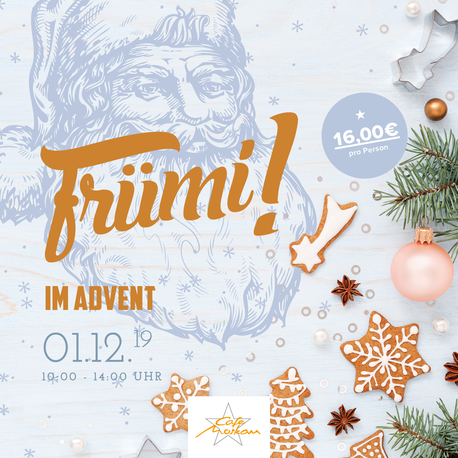 FrüMi im Advent  Angebote Cafe Moskau